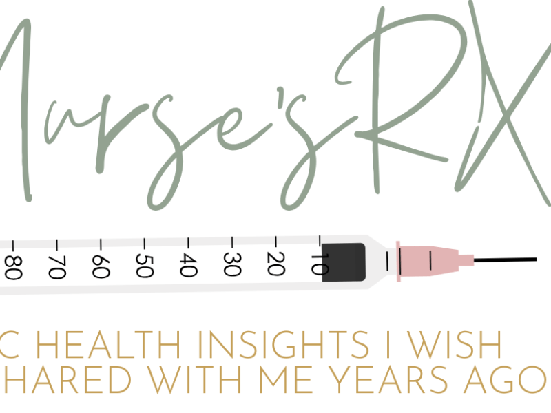 The Nurse’s RX no. 2: Why protein might be the real MVP of your&nbsp;journey